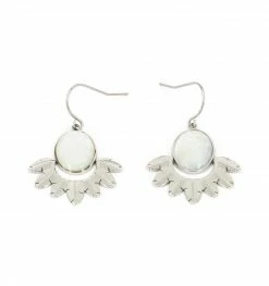 Dormeuses Palm, Marque Zag Bijoux | Bijoux Totem